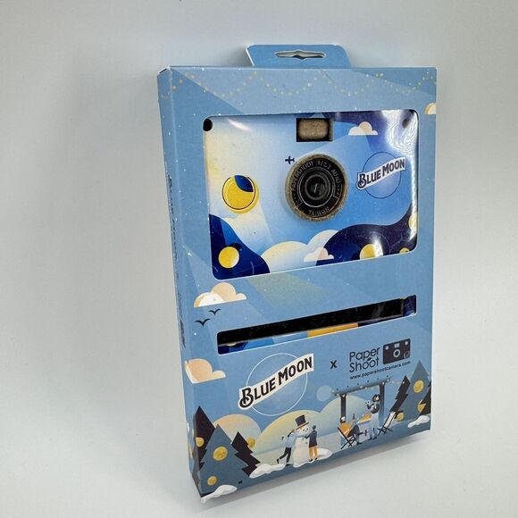 Blue Moon x Paper Shoot Cardboard Digital Camera Blue Moon Holiday Prize 2002 - Picture 2 of 5